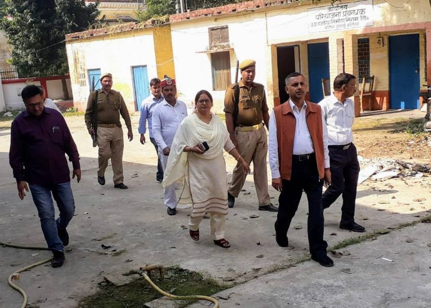 Ballia Shootout, Ballia DM Name, BJP MLA Surendra Singh