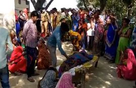 Dalit, ablaze, smriti irani