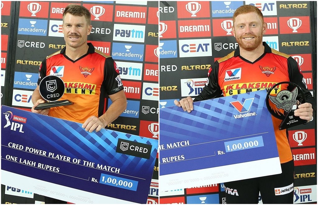 David Warner Jonny Bairstow