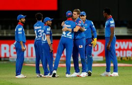 Delhi Capitals celebrates
