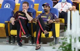 Eoin Morgan Dinesh Karthik IPL 2020