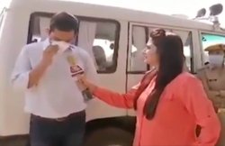 हाथरस में कैमरे पर लताड़ा था, उस टीवी एंकर को हुआ कोरोना तो SDM ने ट्विटर पर याद दिलाया कर्म, BJP नेता ने भी किया रीट्वीट