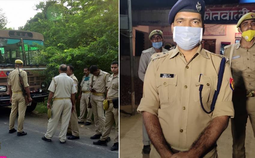 Hathras Rape Case, Hathras SP