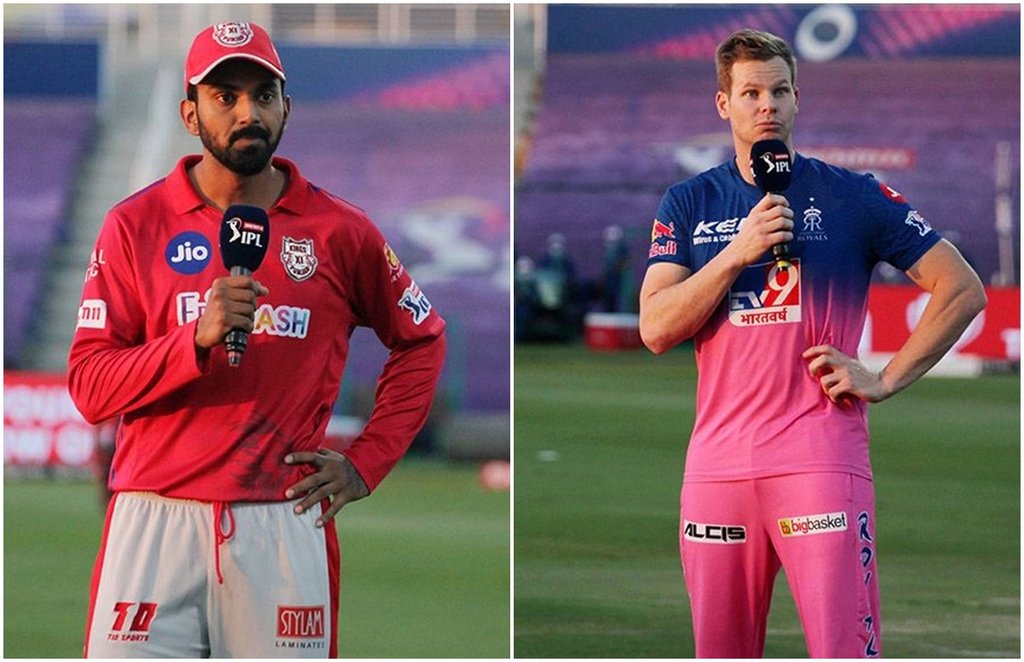 KL Rahul Steve Smith IPL 2020 KXIP RR