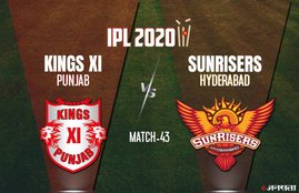 IPL 2020, KXIP vs SRH Live Cricket Streaming
