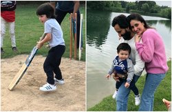 सैफ अली के बेटे तैमूर ने खेली क्रिकेट; करीना कपूर ने शेयर की तस्वीर, पूछा- आईपीएल में कोई जगह है?