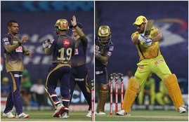 MS Dhoni Sunil Narine IPL 2020