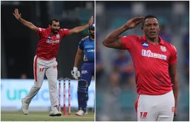 Mohammed Shami Sheldon Cottrell IPL 2020