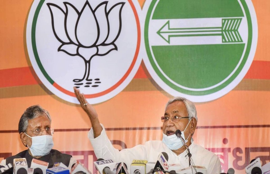 Nitish Kumar, Sushil Kumar Modi