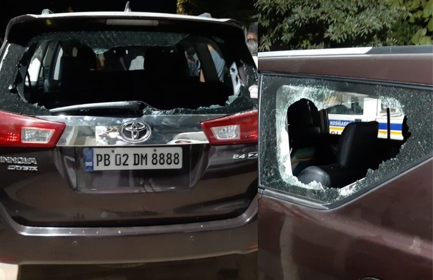 Punjab BJP Chief, Punjab BJP Chief Car, BJP Chief Car Punjab BJP Chief, Punjab BJP Chief Car, BJP Chief Car