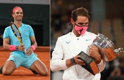 फ्रेंच ओपन: राफेल नडाल ने रचा इतिहास, 20वां ग्रैंडस्लैम जीत रोजर फेडरर की बराबरी की; वर्ल्ड नंबर-1 जोकोविच को हराया