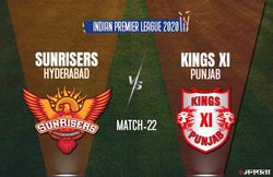 सनराइजर्स हैदराबाद 69 रन से जीता, किंग्स इलेवन पंजाब की हार का चौका
