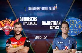 IPL 2020, SRH vs RR Live Cricket Score