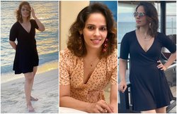 साइना नेहवाल ने पोस्ट कीं ग्लैमरस तस्वीरें, हॉलीवुड एक्ट्रेस ने दे डाले 100% मार्क्स; देखें PHOTOS