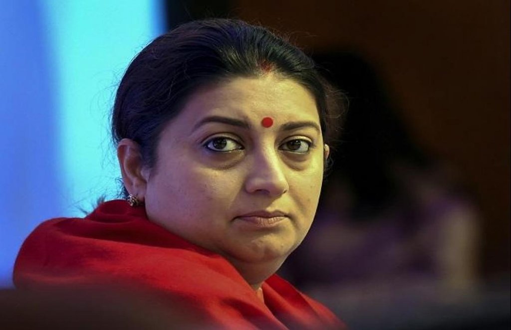 Smriti Irani, Union Minister, Minister for Women and Child Development