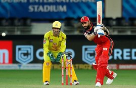 Virat Kohli Royal Challengers Bangalore MS Dhoni Chennai SuperKings