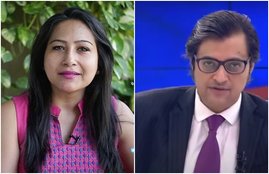 Republic TV, TV Journalist, Reporter, Pradip Bhandari,