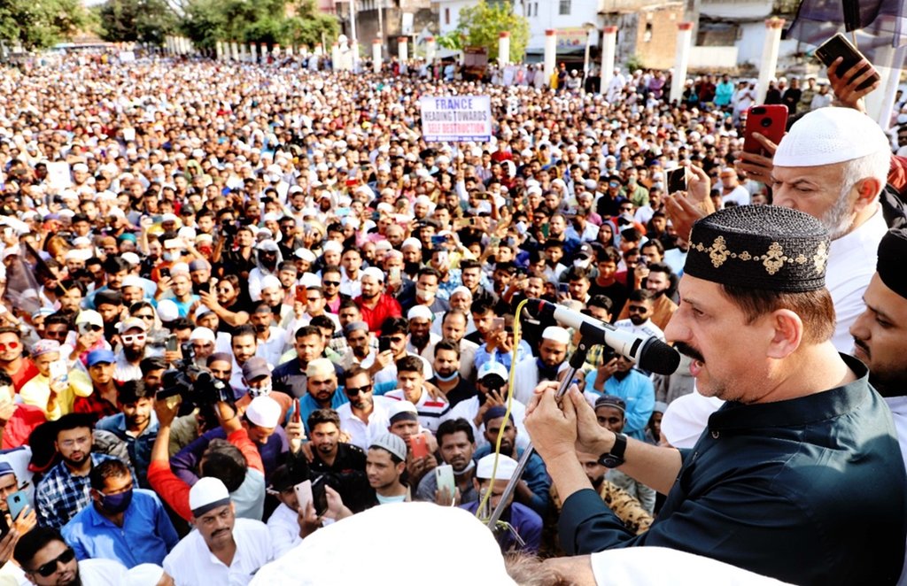 Madhya Pradesh Congress MLA, MLA Arif Masood, French President, French President Emmanuel Macron