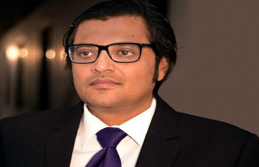 arnab goswami republic bharat viral video pradeep bhandari kangana ranaut mumbai police
