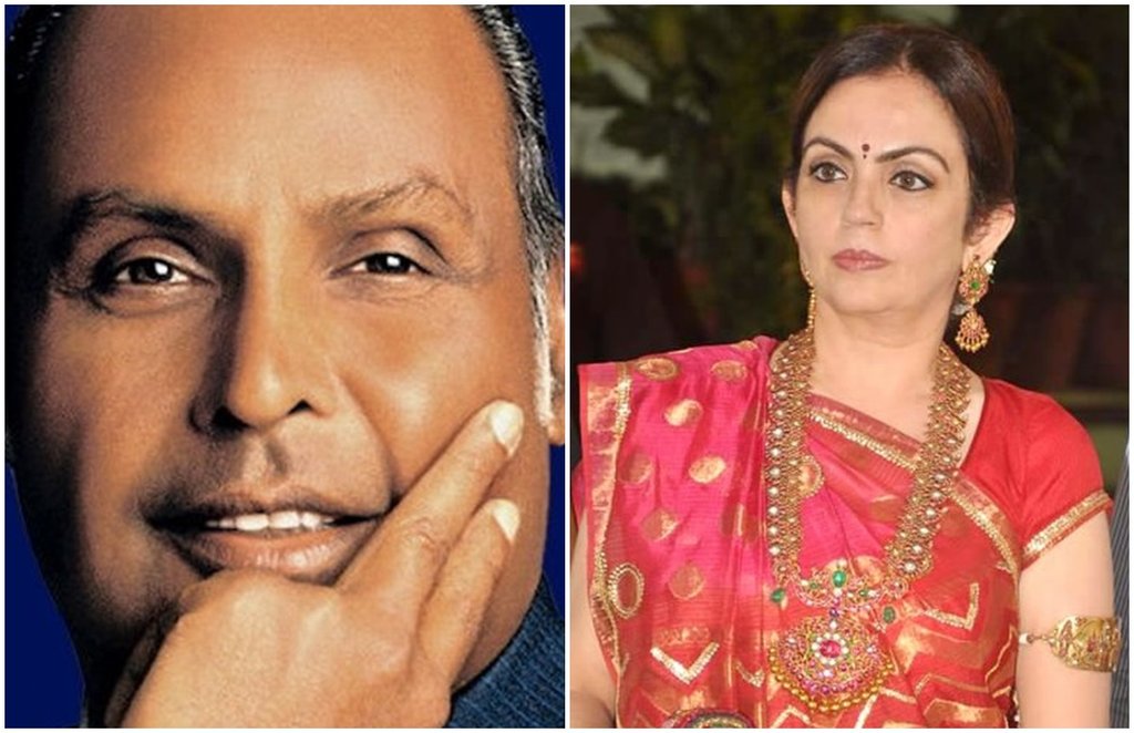 dhirubhai ambani nita ambani dhirubhai ambani nita ambani