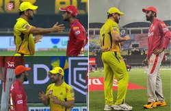 केएल राहुल और मयंक अग्रवाल से मिले MS DHONI, पंजाब के कप्तान को टिप्स देते नजर आए माही; देखें VIDEO