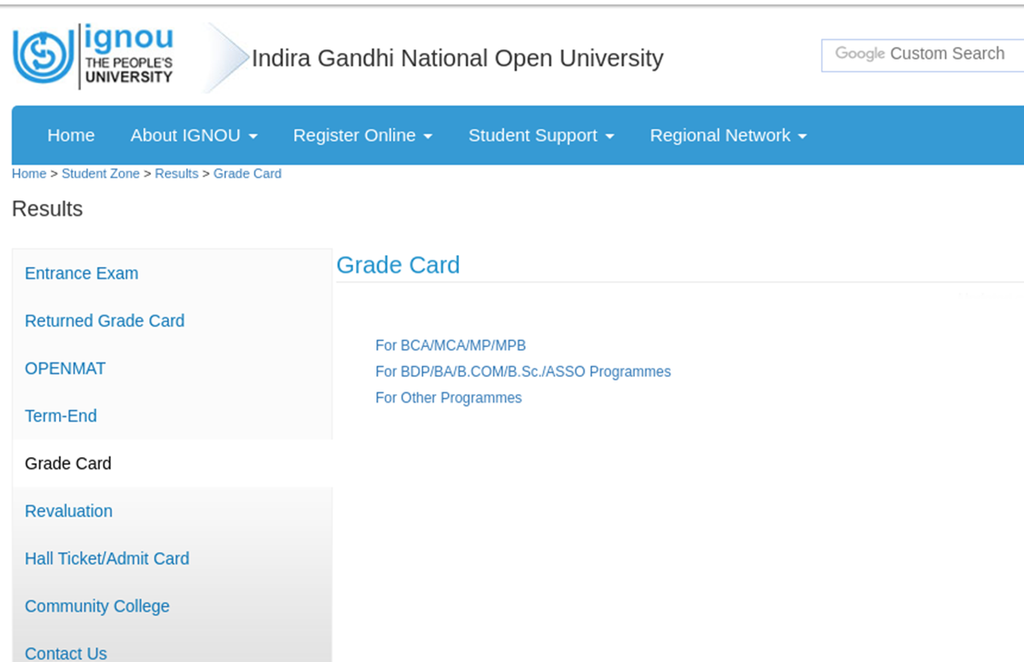 ignou tee result 2020, ignou tee rade card 2020, ignou grade card, ignou june tee marks