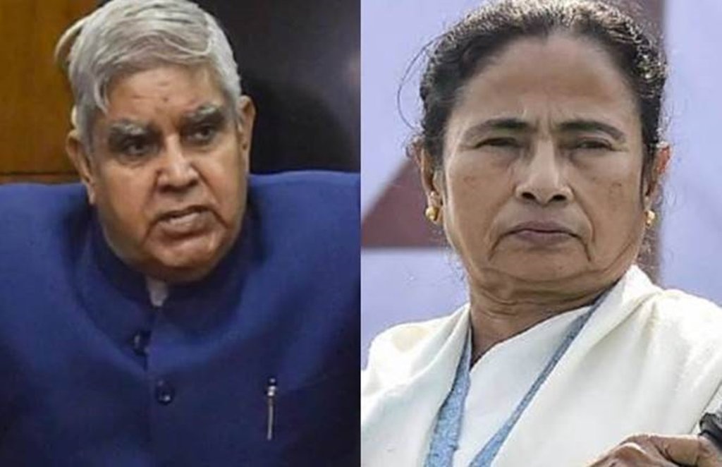 Jagdeep Dhankhar, Mamata Banerjee