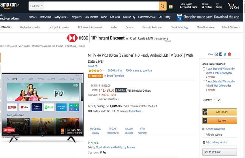 32 inch Smart TV