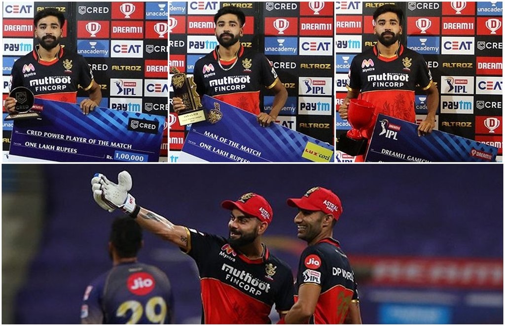 mohammed siraj record virat kohli