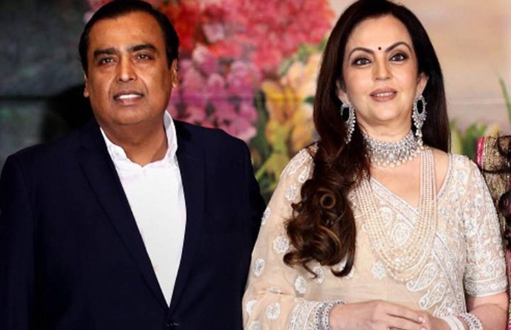 mukesh ambani and nita ambani