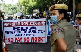 NDMC, Doctors protest, rda