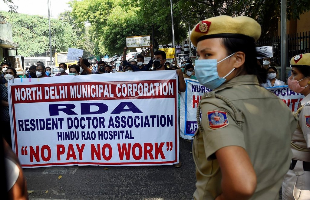 NDMC, Doctors protest, rda