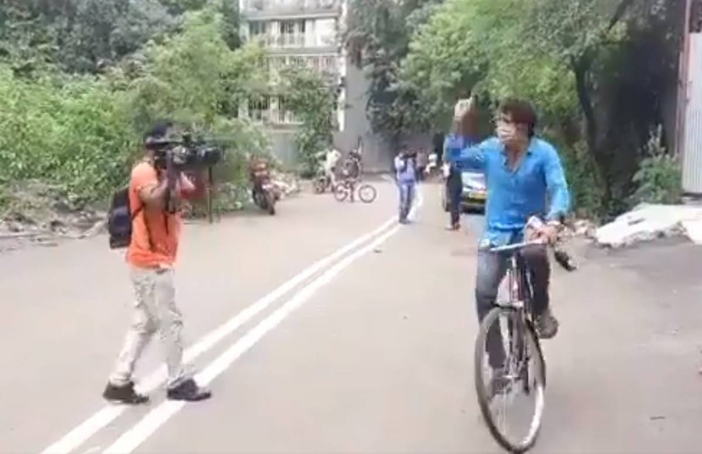 Ravish Kumar, Arnab Goswami, Pradeep Bhandari
