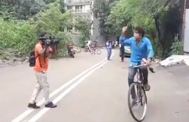 Ravish Kumar, Arnab Goswami, Pradeep Bhandari
