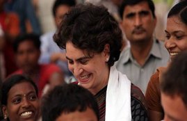 priyanka gandhi, indira gandhi, digvijaya singh
