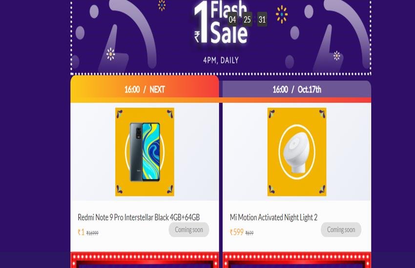 Xiaomi Diwali with Mi Sale