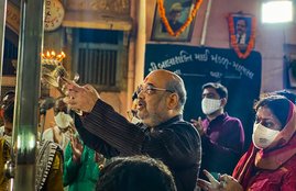 gujarat bypoll, amit shah, sonal shah, amit shah wife, covid-19