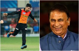 sunil gavaskar rashid khan