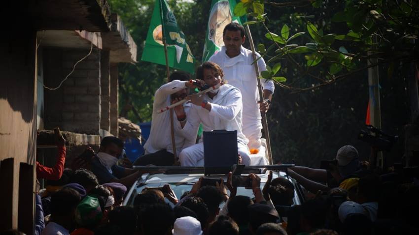 Chirag Paswan, Lalu Prasad Yadav, Nitish Kumar,