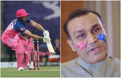 VIDEO: जोस बटलर की हालत देख वीरेंद्र सहवाग को याद आया मंडप सर्विस वाला, बोले- गुलाबी पड़ गया फीका