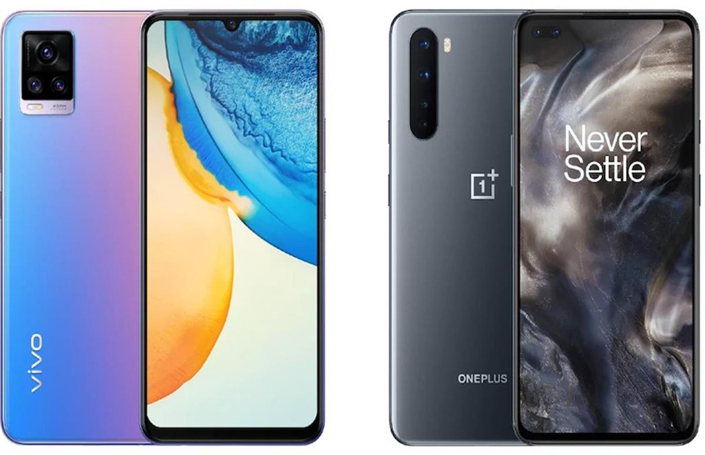 Vivo V20 vs OnePlus Nord:
