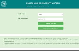 amu admit card 2020, aligarh muslim university, amu entrance test, amu admission test, amu hall ticket