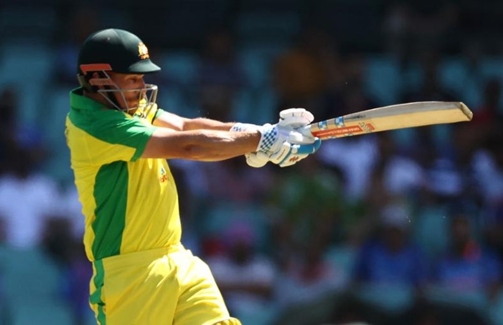 Aaron Finch India vs Australia