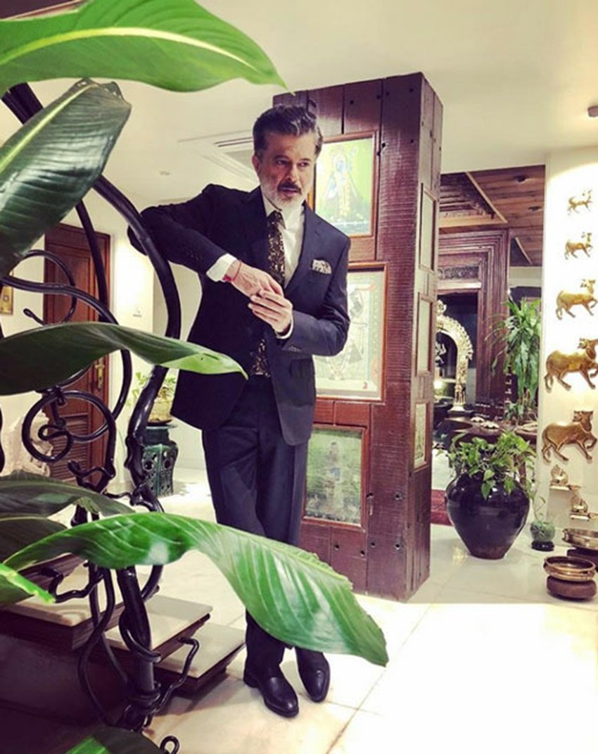 अनिल कपूर के इस घर का इंटीरियर डिजाइन किया है उनकी पत्नी सुनीता ने।