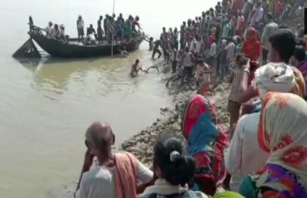boat accident, bihar accident, ganga