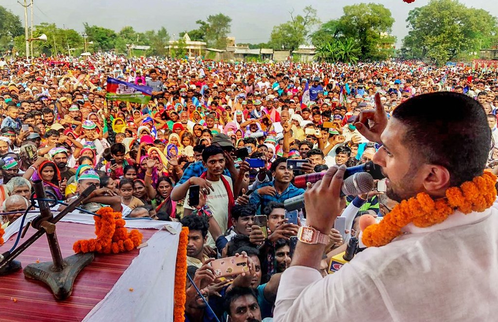 Chirag Paswan, LJP, Bihar