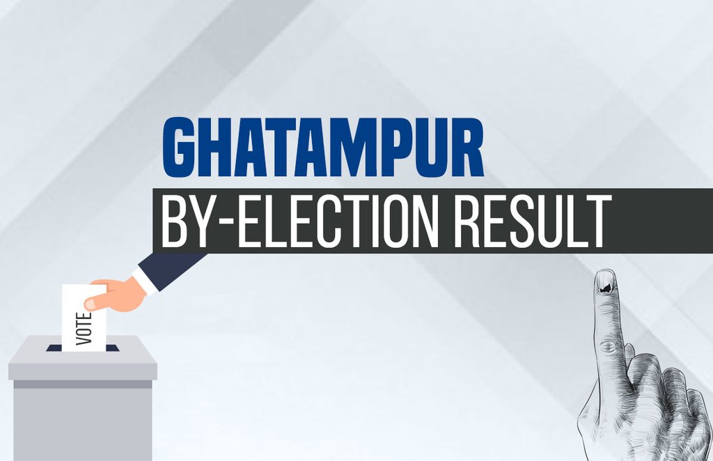 Ghatampur election result, Ghatampur chunav result, up by election result