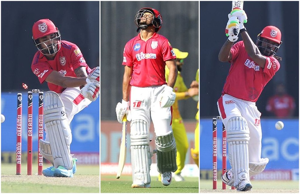 KL Rahul Mayank Agarwal Chris Gayle