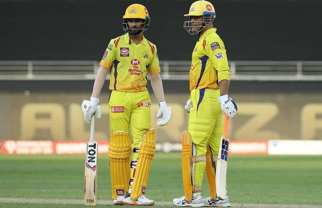 MS Dhoni Ruturaj Gaikwad IPL 2020