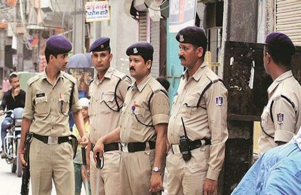 madhya pradesh police, beating
